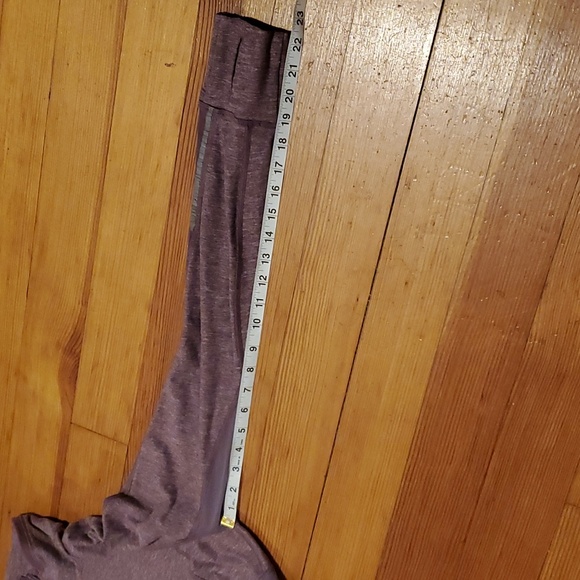 Lululemon Run Full Tilt Purple Space Dye Half Zip Jacket Pullover. Size 8 - Picture 13 of 16